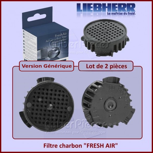 Filtre charbon "FRESH AIR" Liebherr 9881116 - Pièces réfrigérateur ...