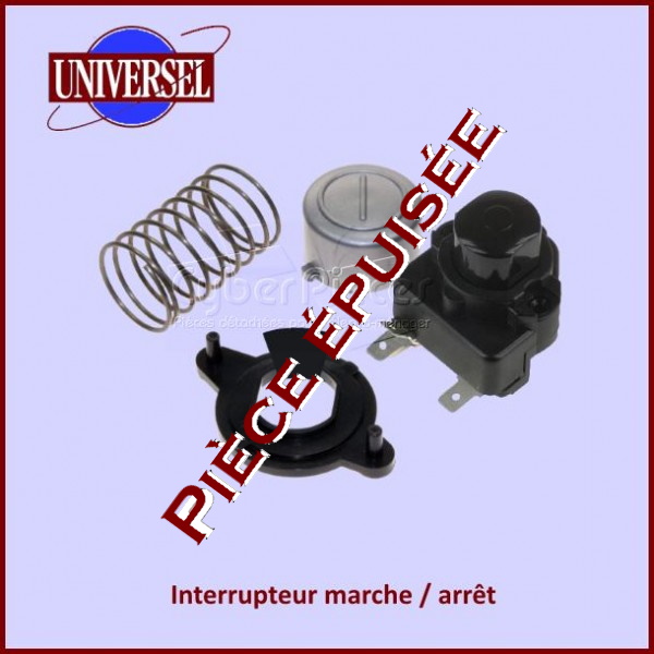 Bouton Marche Arrêt UZ930 NILFISK 1407033500 - Pièces aspirateur