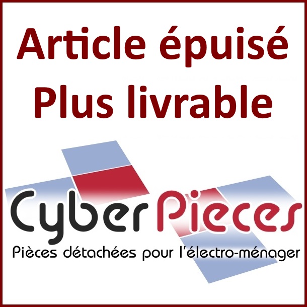 Contre porte + glace intérieure CB3E01424 - Pièces four