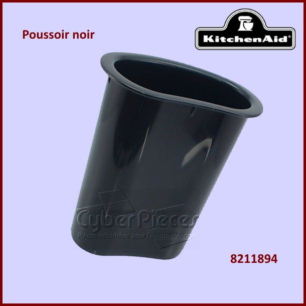 Poussoir noir Kitchenaid 8211894 - Pièces robot ménager