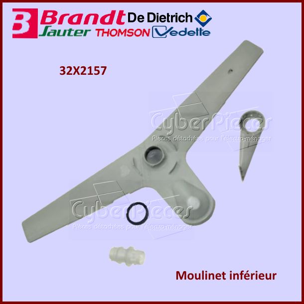 Moulinet Inférieur Brandt 32X2157 - Pièces lave-vaisselle