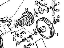Engrenages - PiÃÂ¨ces robots mÃÂ©nagers