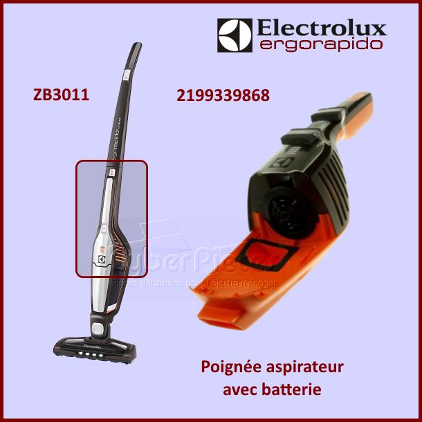 Poignée complète avec moteur et batteries 219933986 8 - Pièces aspi...