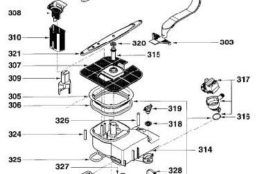 Joint  (rep. 306) 31X5032 - Pièces lave-vaisselle
