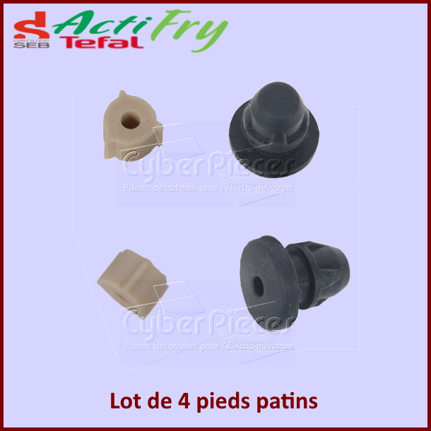 Lot de 4 pieds patins Seb SS-993119