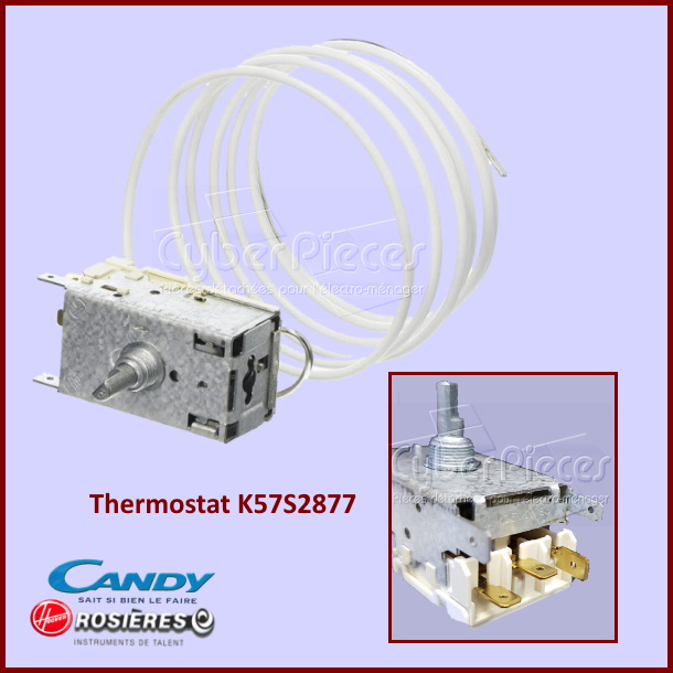 Thermostat K57S2877 Candy 41032908 - Pièces réfrigérateur & congéla...