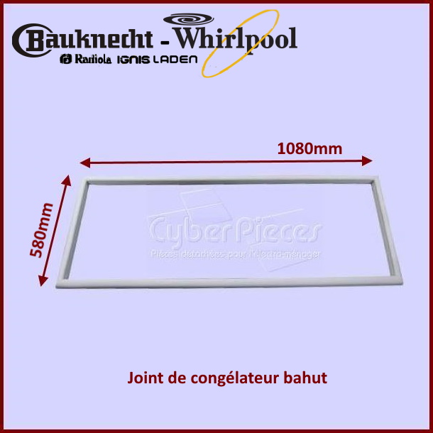 Joint de congélateur bahut Whirlpool 481946818201