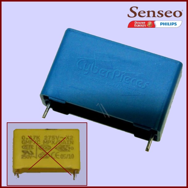 Condensateur à couche 0,47µf - 305V