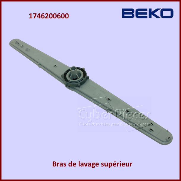 Bras de lavage supérieur Beko 1746200600 - Pièces lave-vaisselle