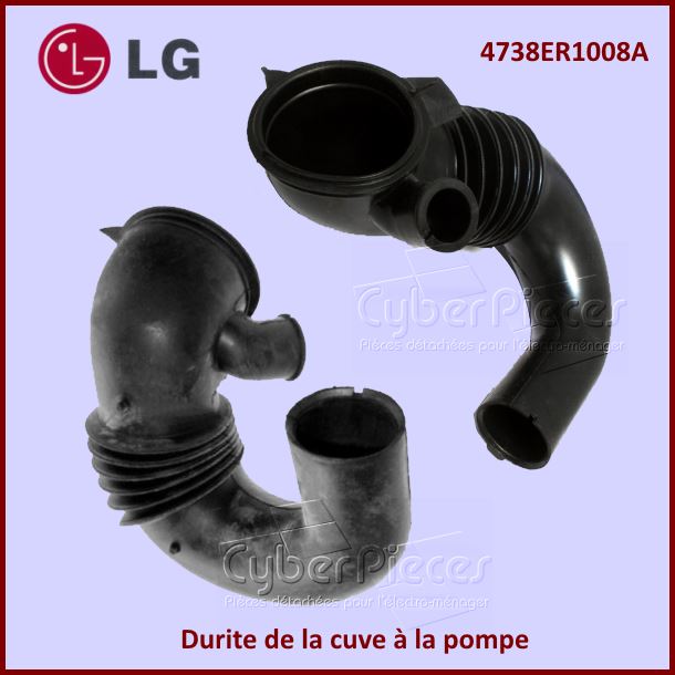 Durite cuve - pompe lave linge LG 4738ER1008A