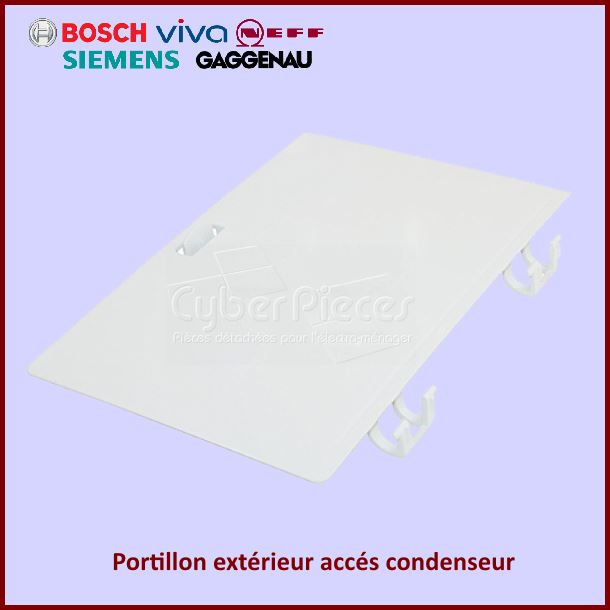 Portillon extérieur acces condenseur Bosch 00445427 - Pièces sèche-...