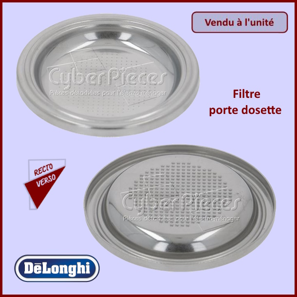 Filtre porte dosette 1 tasse Delonghi 6032101800