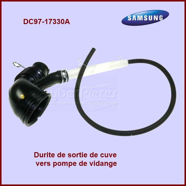 Durite SAMSUNG DC97-17330A -  Pièces machine à laver