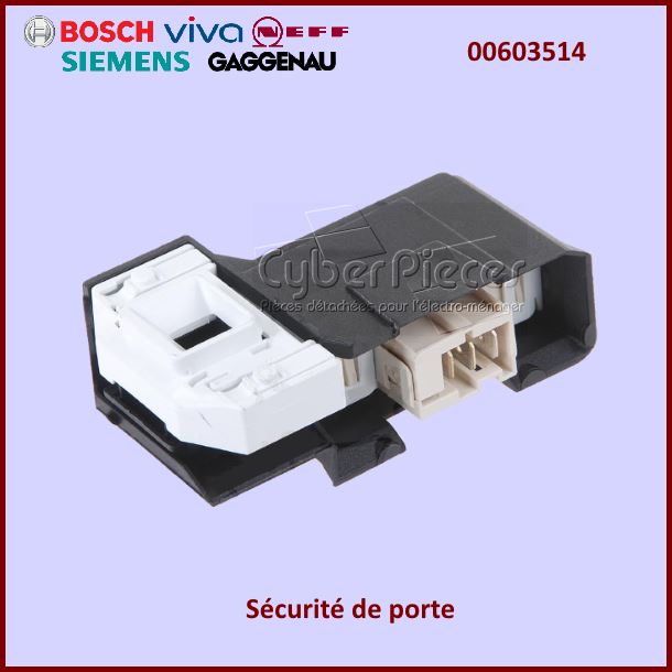 Fermeture de porte Bosch 00603514 -  Pièces machine à laver