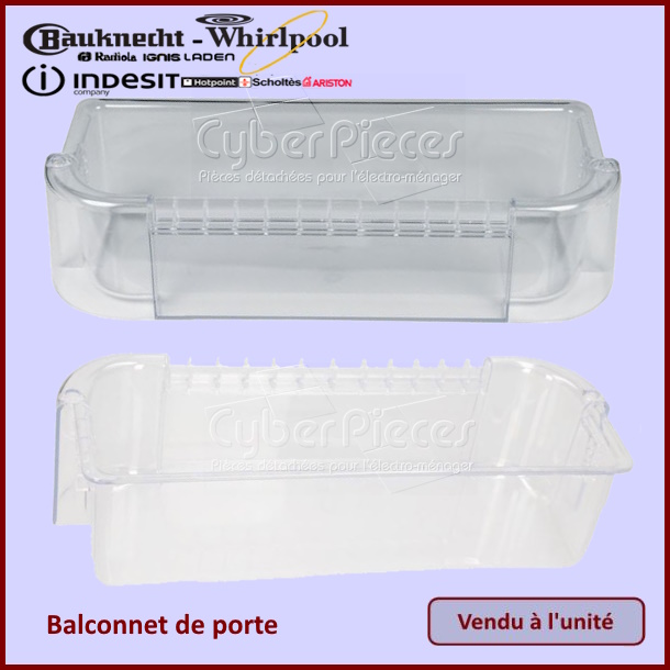 Balconnet de porte Whirlpool 481010424199