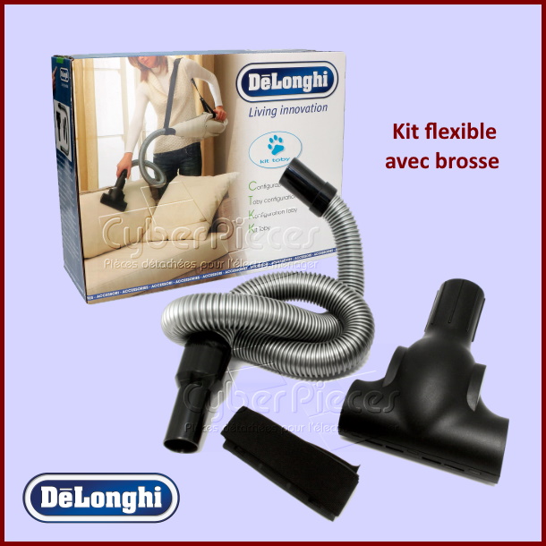 Kit flexible avec brosse Delonghi 5592101700