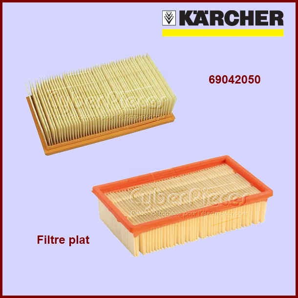 Filtre plat neutre KÃÂÃÂ¤rcher 69042050 - PiÃÂÃÂ¨ces aspirateur