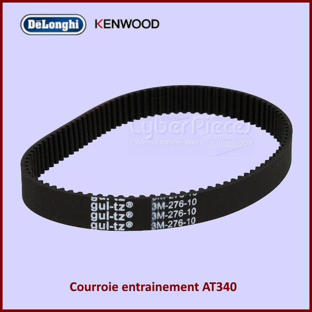 Courroie 3M-276-10 d'entrainement AT340 Kenwood KW712354