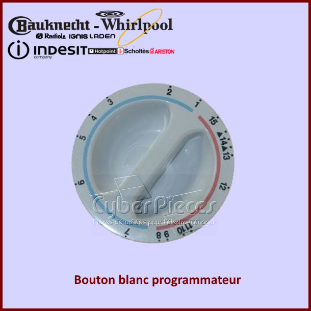 Manette blanche Indesit C00041461