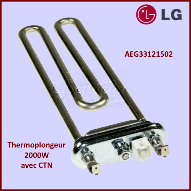 Thermoplongeur 2000W LG AEG33121502 -  Pièces machine à laver