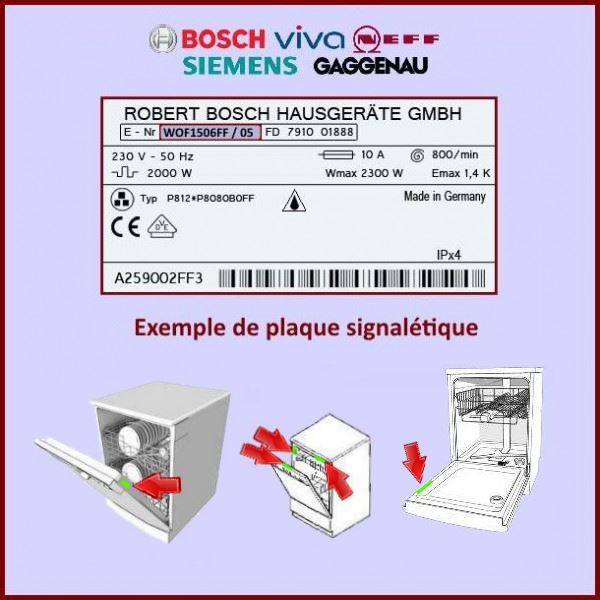 Problèmes d'alimentation - Lave Vaisselle Whirlpool Whirlpool - Allo