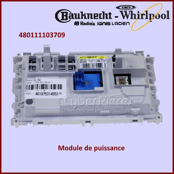 Carte électronique de puissance programmée 480111103709 -  Pièces m...