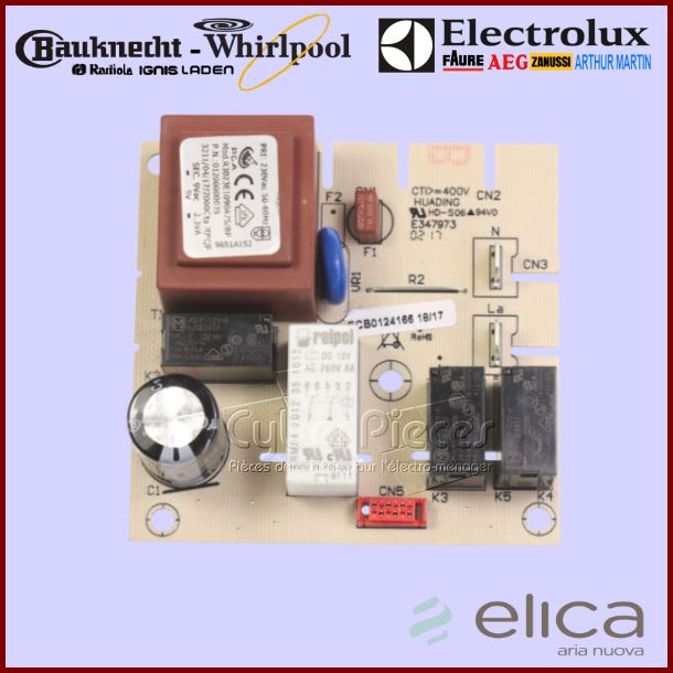 Carte électronique de puissance Whirlpool 482000012251 - Pièces hotte
