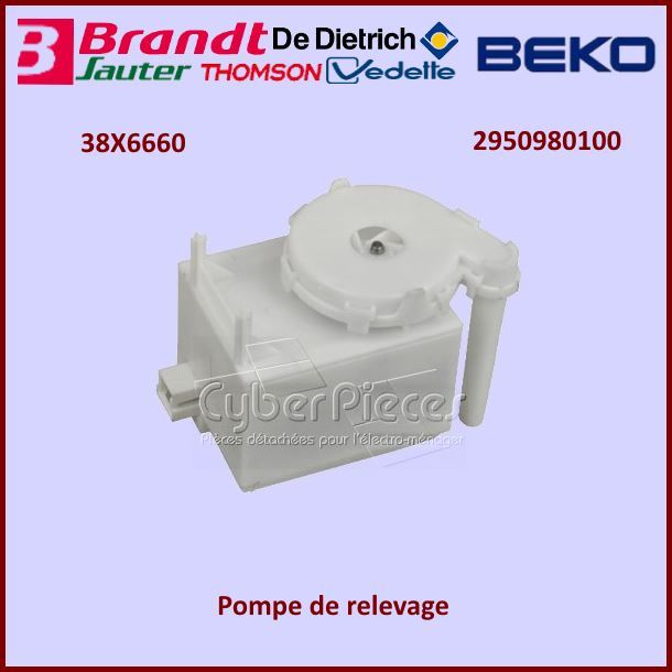 Pompe de relevage 38X6660 - 2950980100 - Pièces sèche-linge
