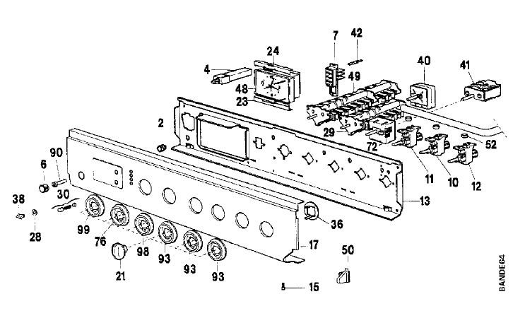 Collerette - Pièces four