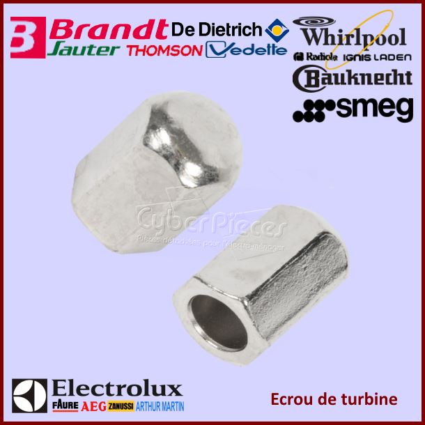 Écrou de turbine C-T Brandt AS6018811 - Pièces four