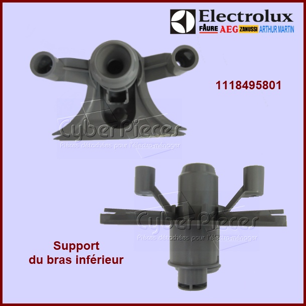 Support du bras inférieur Electrolux 1118495801 - Pièces lave-vaiss...