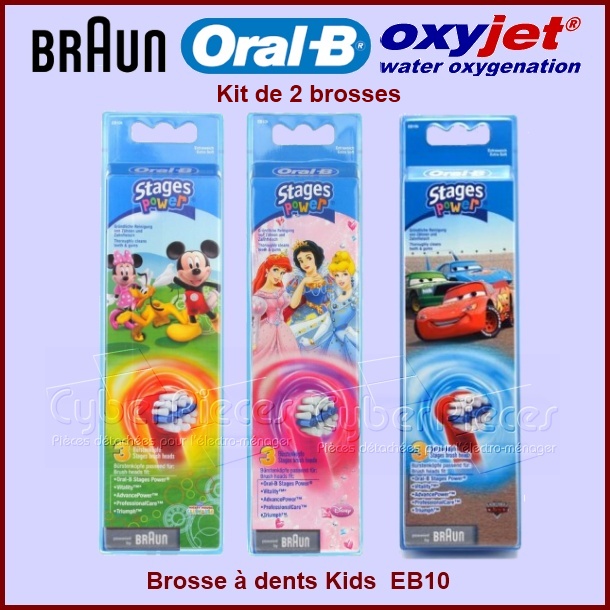 Brosse à dents Stage Power - EB10 - 4210201746249 - Pièces hygiène