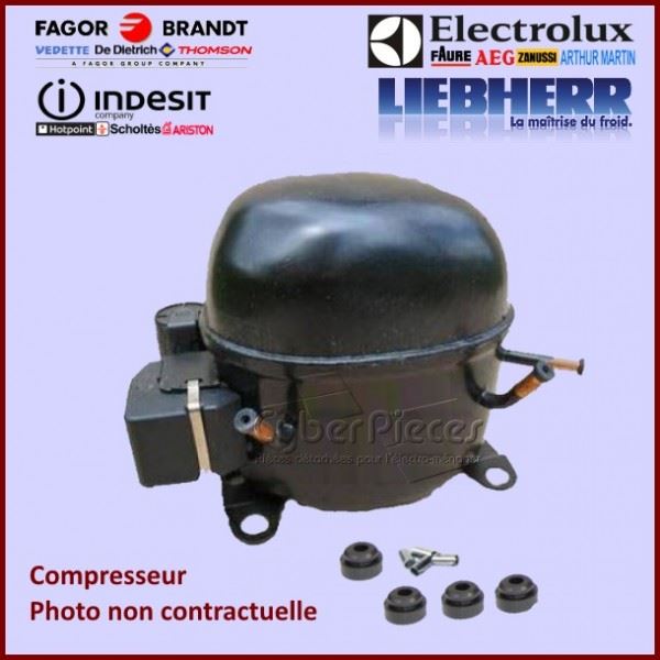 Compresseur HMK12AA Gaz R600A 1/4CV SANS RH - Pièces réfrigérateur ...