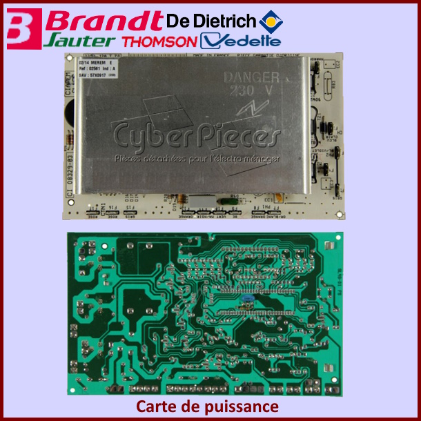 Carte électronique Brandt 57X0917