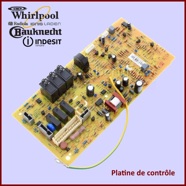 Carte électronique Whirlpool 482000011772