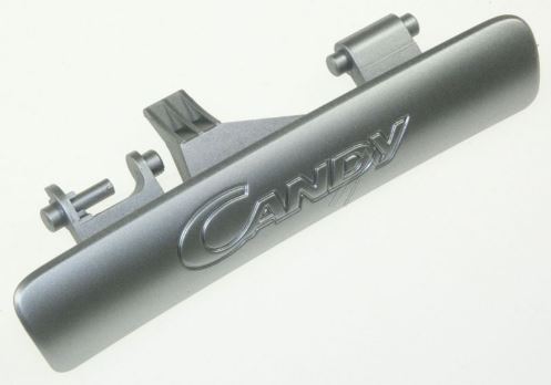 Poignée de couvercle grise Candy 46002645 -  Pièces machine à laver