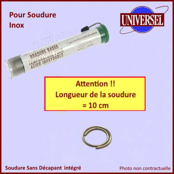 Soudure aliage pour cuves Inox (10cm) XG-281 - Pièces lave-vaisselle