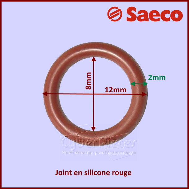 Joint silicone SAECO 140320459 - Pièces cafetière
