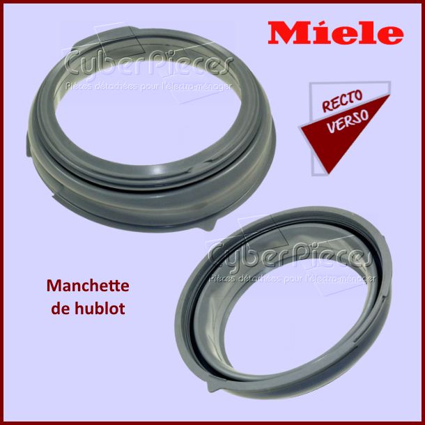 Manchette de hublot Miele 1548462 - Adaptable -  Pièces machine à l...