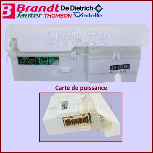 Carte de puissance Brandt 32X2713 - Pièces lave-vaisselle