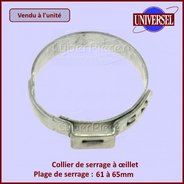 Collier de serrage 61-65mm à la pièce