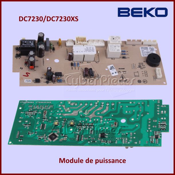 Carte de puissance Beko 2963282602 - Pièces sèche-linge