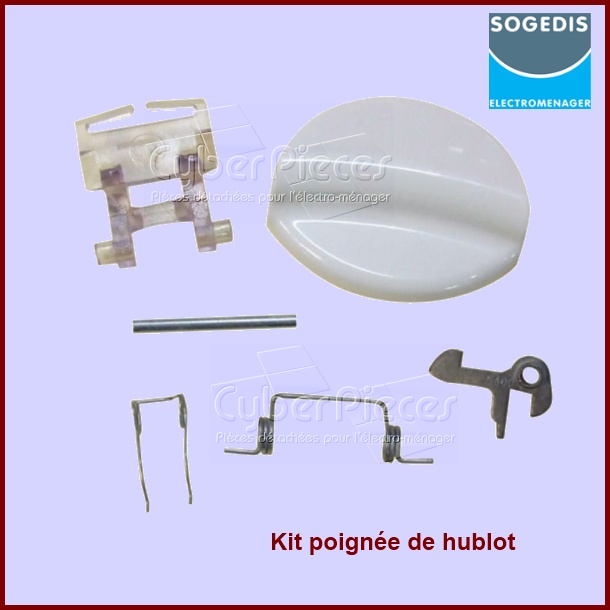 Kit poignée de hublot Sogedis 719004200 -  Pièces machine à laver
