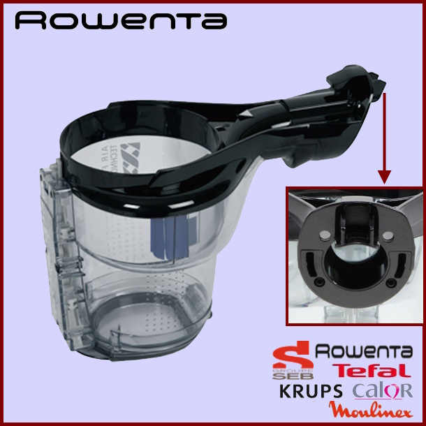 Bac à poussière Rowenta