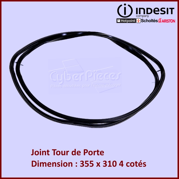 Joint de Porte de Four 355x310 Indesit C00078411 - Pièces four