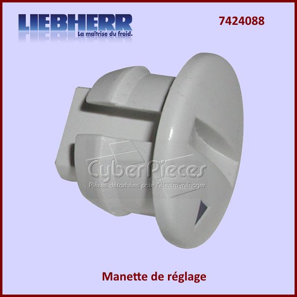 Manette de réglage Liebherr 7424088 - Pièces réfrigérateur & congél...