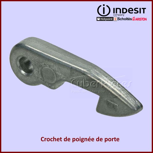 Crochet de poignée de porte Indesit C00023823 -  Pièces machine à l...