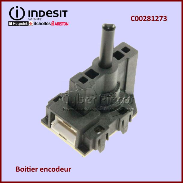 Boitier encodeur Push Indesit C00281273 - Pièces four