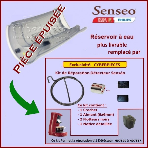 Réservoir à eau Senseo - 422225956132 - Machine à dosettes