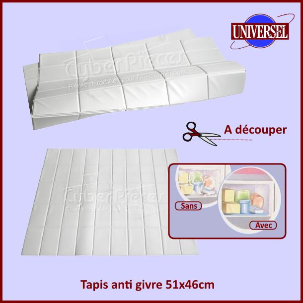 Tapis anti givre 51x46cm - Pièces réfrigérateur & congélateur